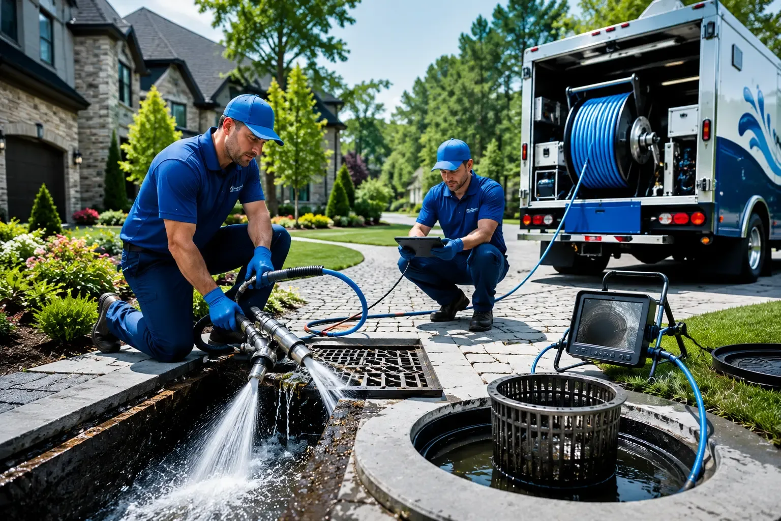 Local outdoor drain cleaning professionals in Yatesville, GA